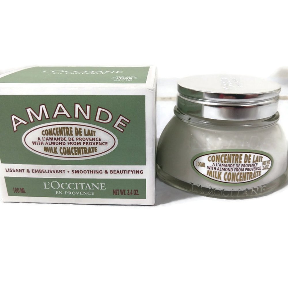 L'Occitane Almond Concentrate Body Milk 100ml /3.4OZ NEW